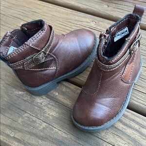 Carter's Brown Kids Boots with Buckle